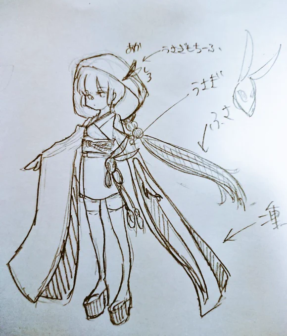 #ソラヒメイラスト過去絵妄想していた零戦のケッコン衣装 