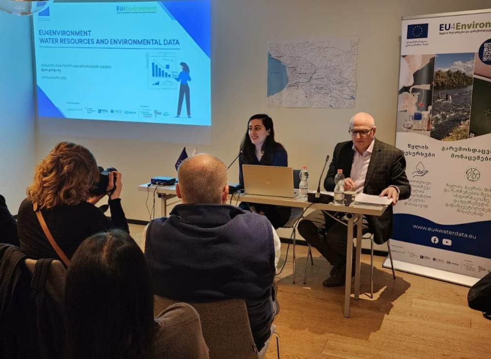 📣 Within the framework of the project "EU4Environment: Water Resources and Environmental Data," a working meeting was held regarding the preparation of management plans for the Rion and Enguri river basins.
