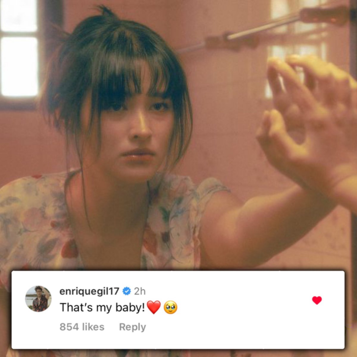 kowalerts's tweet photo. Enrique Gil being a proud and supportive boyfriend since day 1. Sana All @lizasoberano

“That’s my baby!” ❤️🥹 https://t.co/ePadE9gHH6