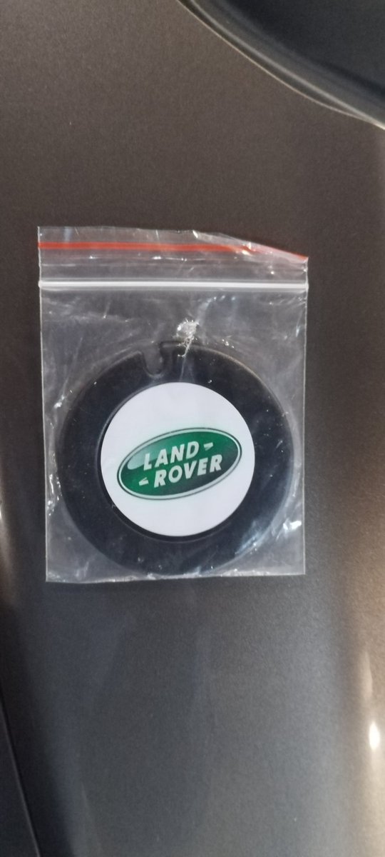 Thami_D's tweet photo. I bought this car license disc holder from the guys selling at traffic lights. I asked this guy why was he giving me this one ye Land Rover. He said its my wish 4 you to drive a LandRover so that nawe uzofana nabo Malema and drive big cars udli life. I laughed and said I receive. https://t.co/38LSBmxm76
