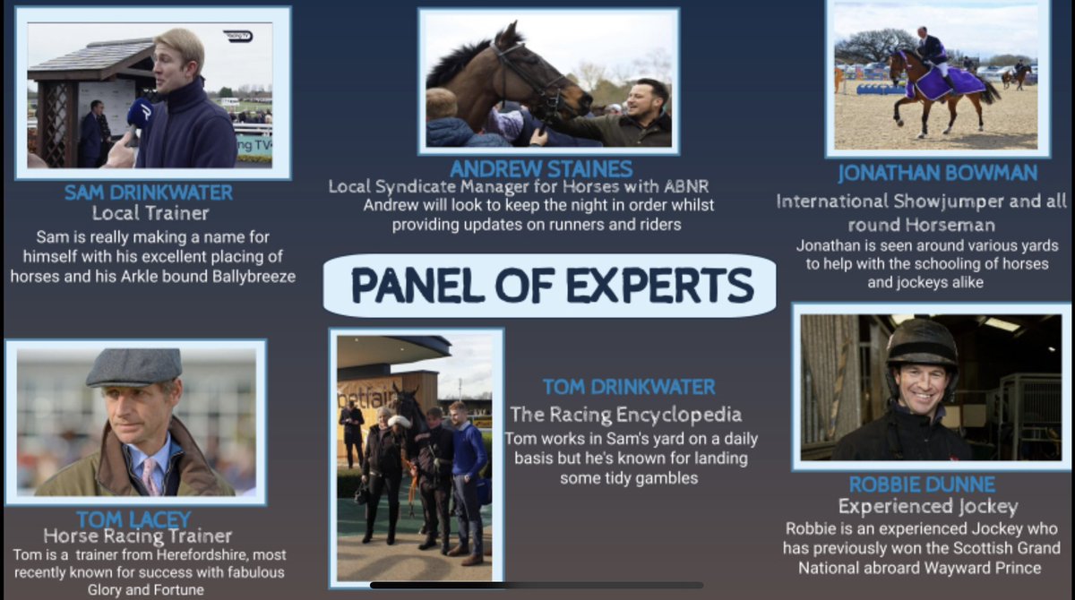 What better way to spend the Saturday night before the festival. Sign up here eventbrite.co.uk/e/549134234277 last 15 tickets left!  Retweets appreciated 👍🏻🐎👊🏻🙏🏻