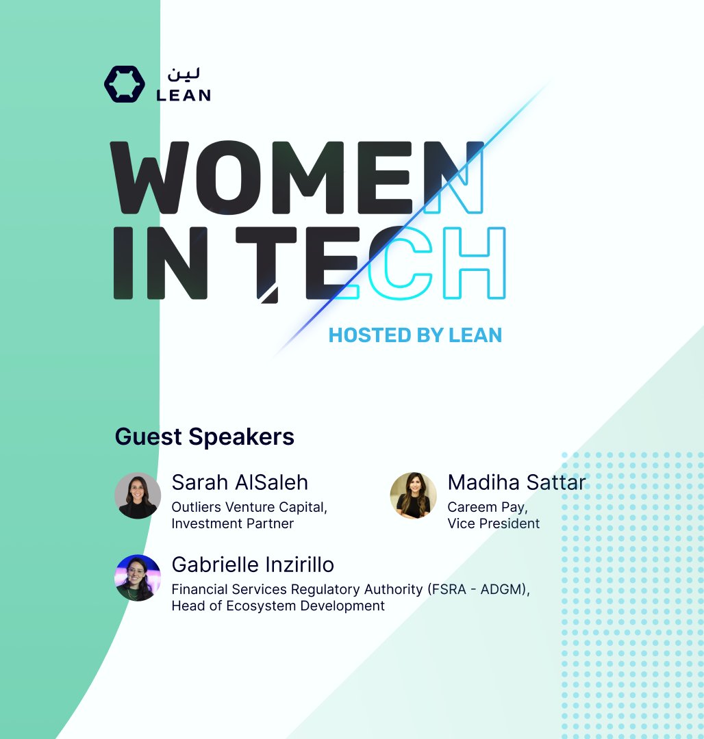 👩‍💻What is it like to navigate the tech industry as a woman in the UAE?

We are hosting a power-packed panel during our upcoming Women in Tech event to unpack the opportunities &amp; challenges for women in UAE’s thriving tech ecosystem. 

Stay tuned for insights from our panelists.