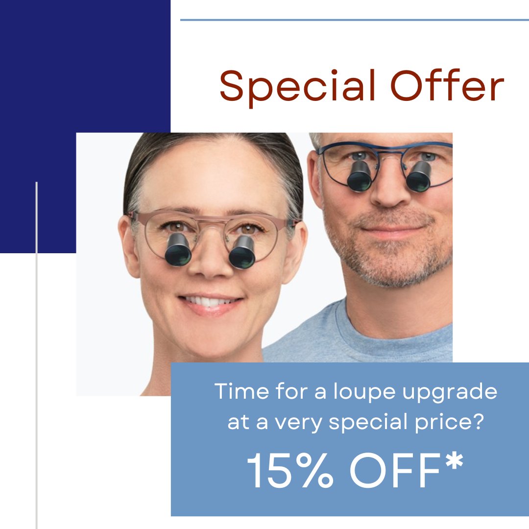 Upgrade your loupe game! Handcrafted loupes customised to your unique needs, optimal magnification, sharpness, and freedom of movement. Get your perfect loupe at a special price today! 

*15% OFF with a one-off payment or 10% off with a IFC. Excludes Essential range. Ends 12.3.23