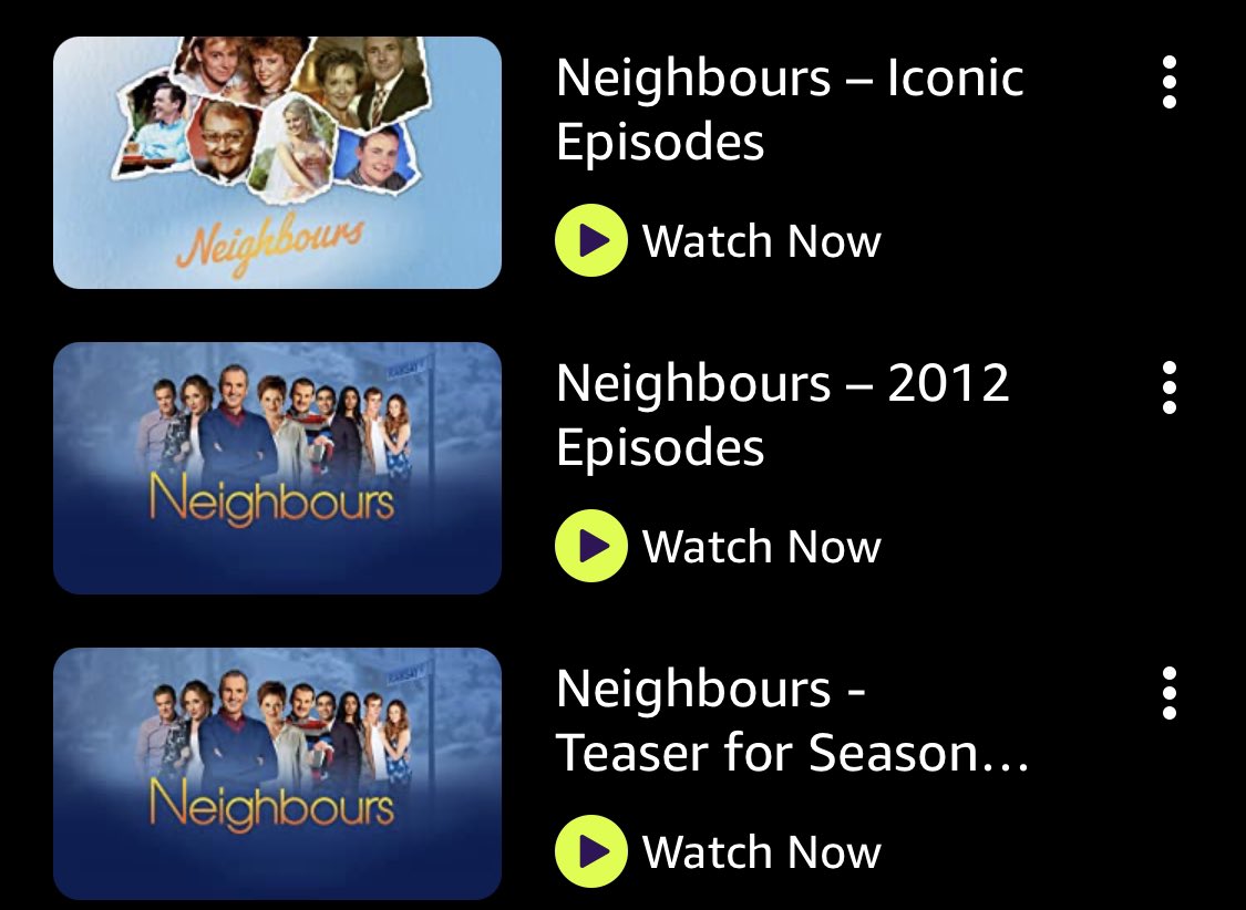 Here it is 😍 what are we starting with? Classics or 2012 #neighbours #neighboursreturns #neighboursday #amazonfreevee 🧡
