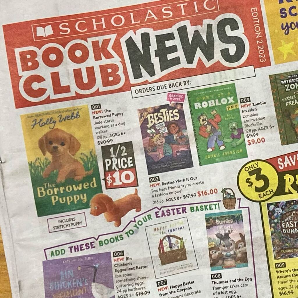 PHallamCreates's tweet image. The latest issue of Book Club News is out from @scholastic_au. Diary of a Roblox Pro book 6 is on the front in all it’s green glory!

#scholasticbookclubs #scholasticbooks #robloxpro #diaryofarobloxpro #ariavatar #middlegradebooks #middlegradereads #kids… instagr.am/p/Co_sF_2vYHc/