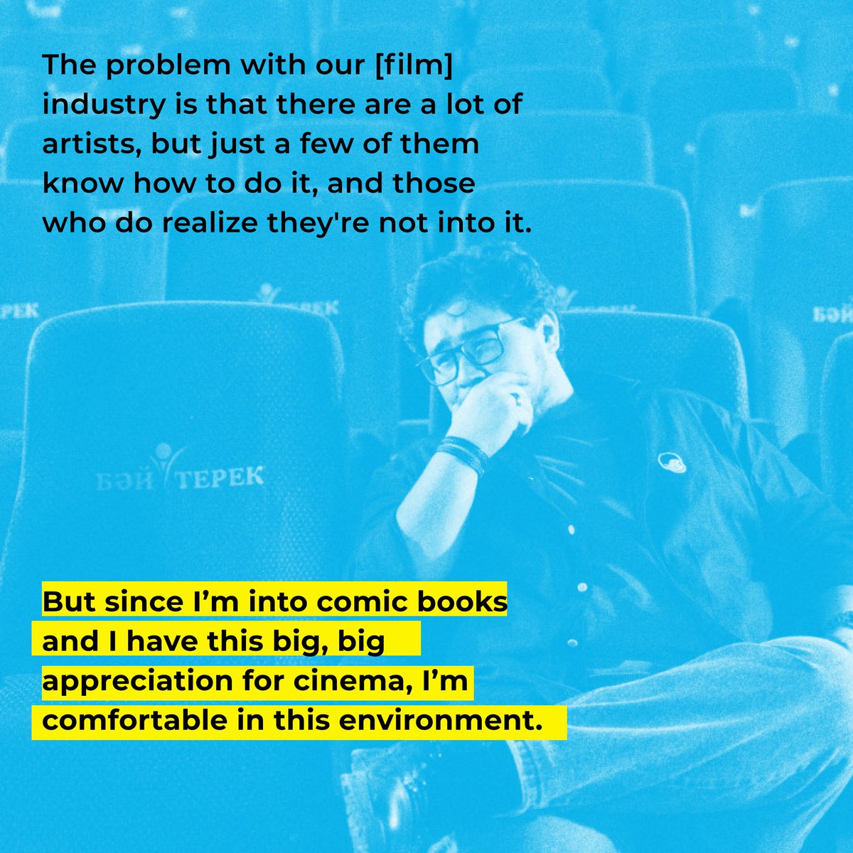 qazmonitor's tweet photo. Behind the Scenes: Interview with Storyboard Artist for ‘Qash’ and Yenlik’s MV

Alibek Kozhageldiyev shares the process of working with directors to bring their vision to life

Read the full interview by QazMonitor on our website https://t.co/feZIyI9Kph https://t.co/QoTHGbjJ4R