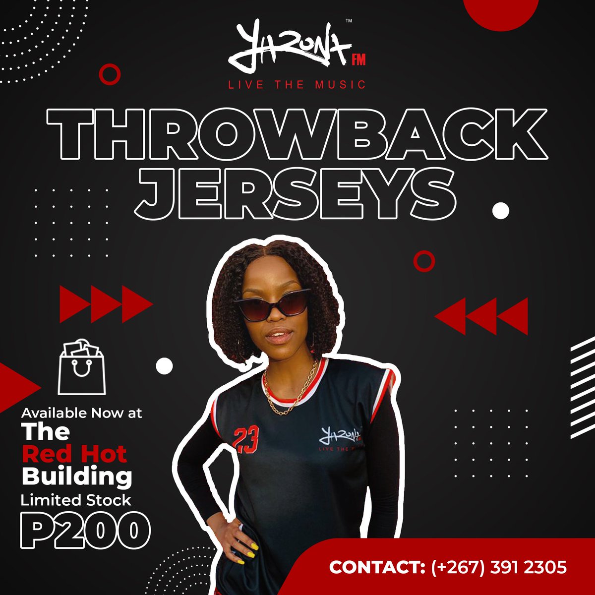 yaronafm's tweet photo. Get yourself this dope G.O.A.T #ThrowbackJersey! Available at #TheRedHotBuilding Block 3 Industrial, plot 53996! π₯π₯π₯
#michaeljordan23
#GreatestOfAllTime https://t.co/GIcAAh1bUp