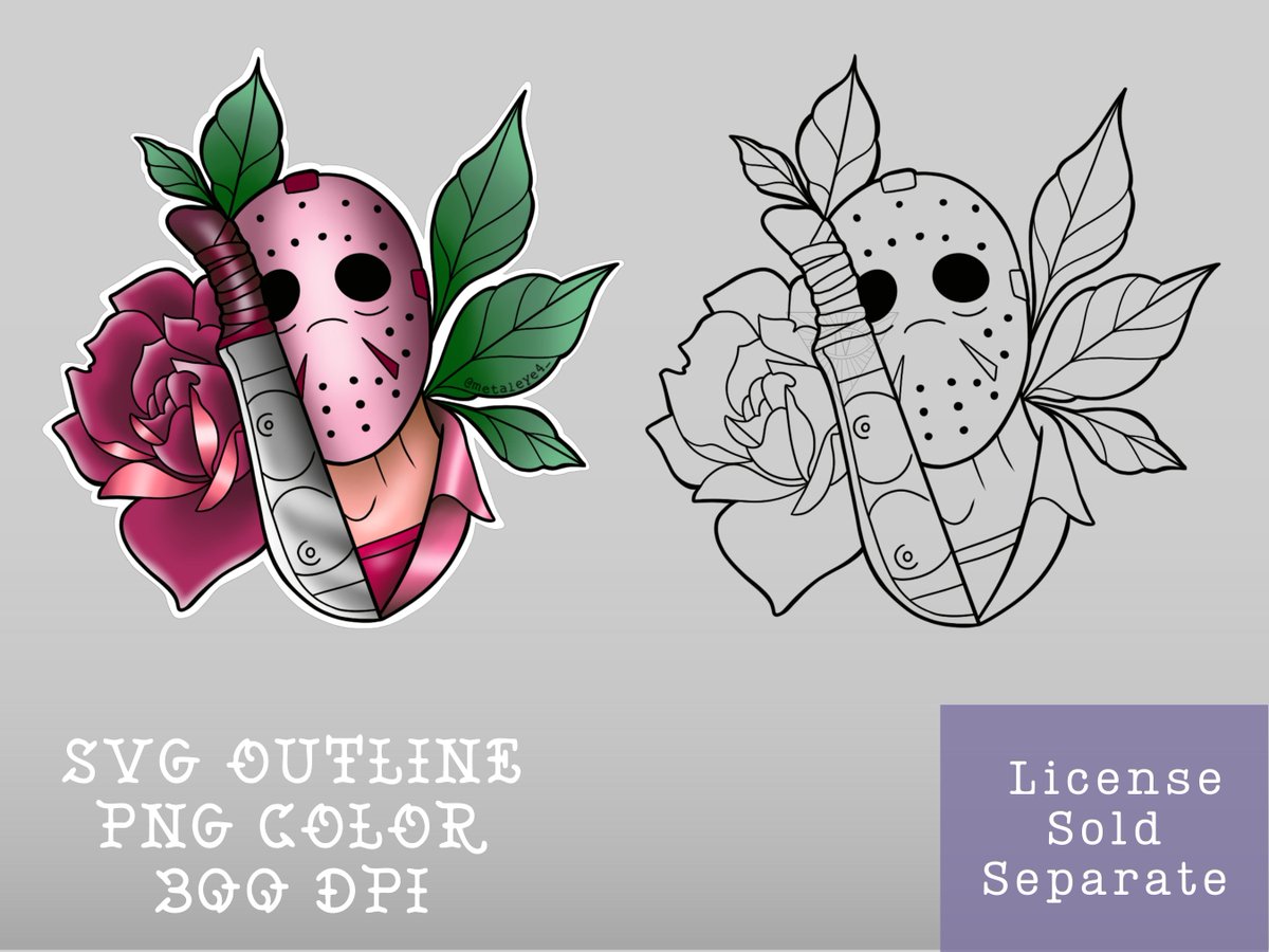 MetalEyeShop's tweet photo. Excited to share the latest addition to my #etsy shop: Pastel Horror Pink Jason PNG SVG Bundle Digital Clipart Download | Horror Movie Sublimation &amp; Printable Designs https://t.co/vqij1X2IdL #black #kidscrafts #white #horrorgothic #pastelpinkdecor #pastelhorror #clipar https://t.co/qCVDz73GuJ