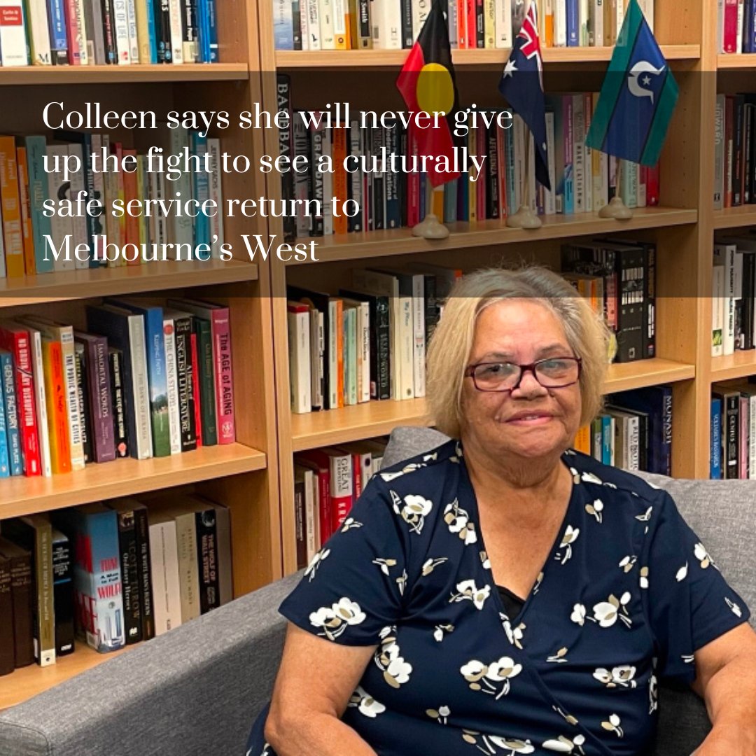The Westsider (@westsidernews) on Twitter photo Colleen Marion: A true champion of the West.
"For the next 16 years, The Gathering Place provided culturally appropriate medical and social welfare services to Indigenous and Torres Strait Islander people throughout Melbourne’s West."
| The Westsider | #melbswest Colleen Marion: A true champion of the West.
"For the next 16 years, The Gathering Place provided culturally appropriate medical and social welfare services to Indigenous and Torres Strait Islander people throughout Melbourne’s West."
| The Westsider | #melbswest