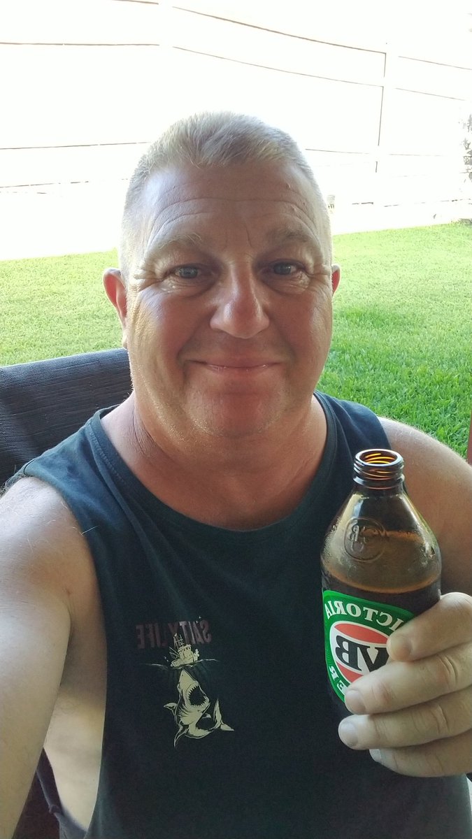 Iam home from work and enjoying a nice cold Beer.