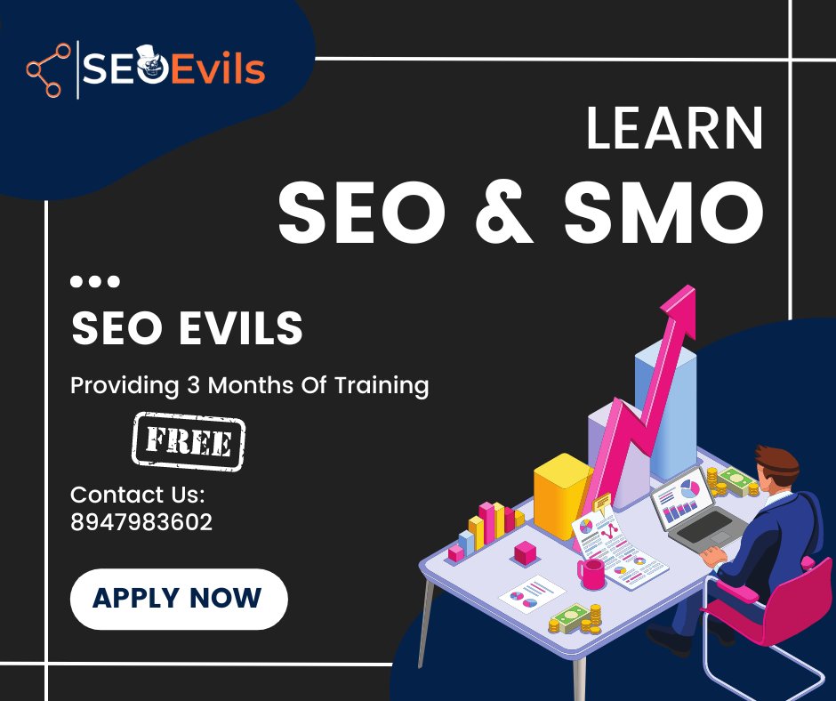 seoevils's tweet photo. If you are a student and looking something to start your career then here's the best opportunity for you, learn SEO &amp; SMO with SEO Evils for free.  

📱 : +91-8947983602
🌐 : https://t.co/OQA2IQVvkK
.
#seoevils #evils #usa #Canada #searchengineoptimization #ROI #job https://t.co/Qu0Ph4atH2