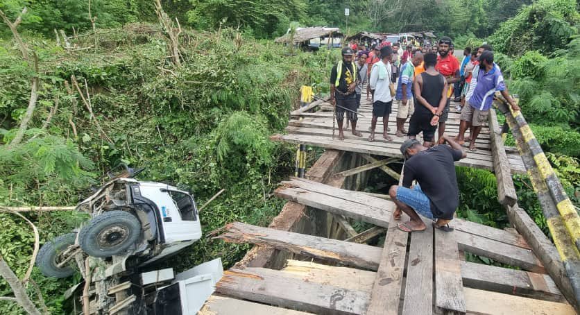 Hawain Bridge before the ground breaking ceremony. #Wewak #EastSepik