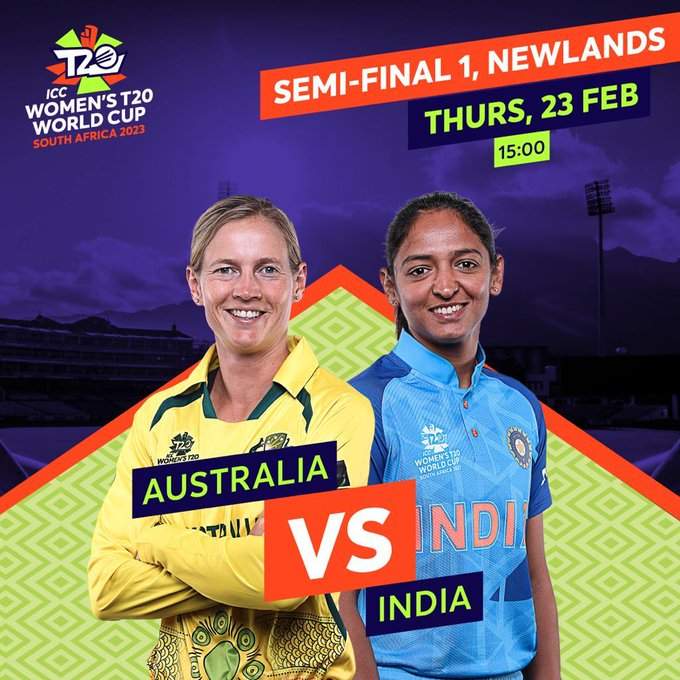 Kaya Sport on Twitter "T20 Women's World Cup Fixture today Semi Final