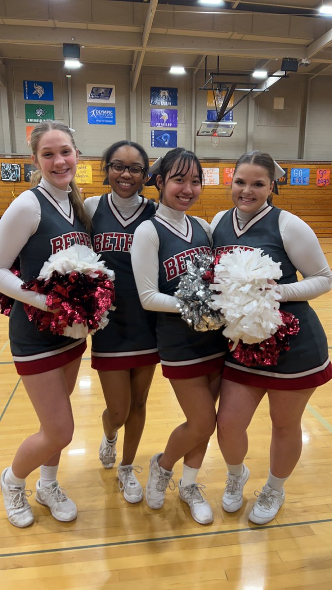 One of the most rewarding nights of cheer each year!! Welcome back Pack the Gym!! Loved having the district come together to celebrate our athletes