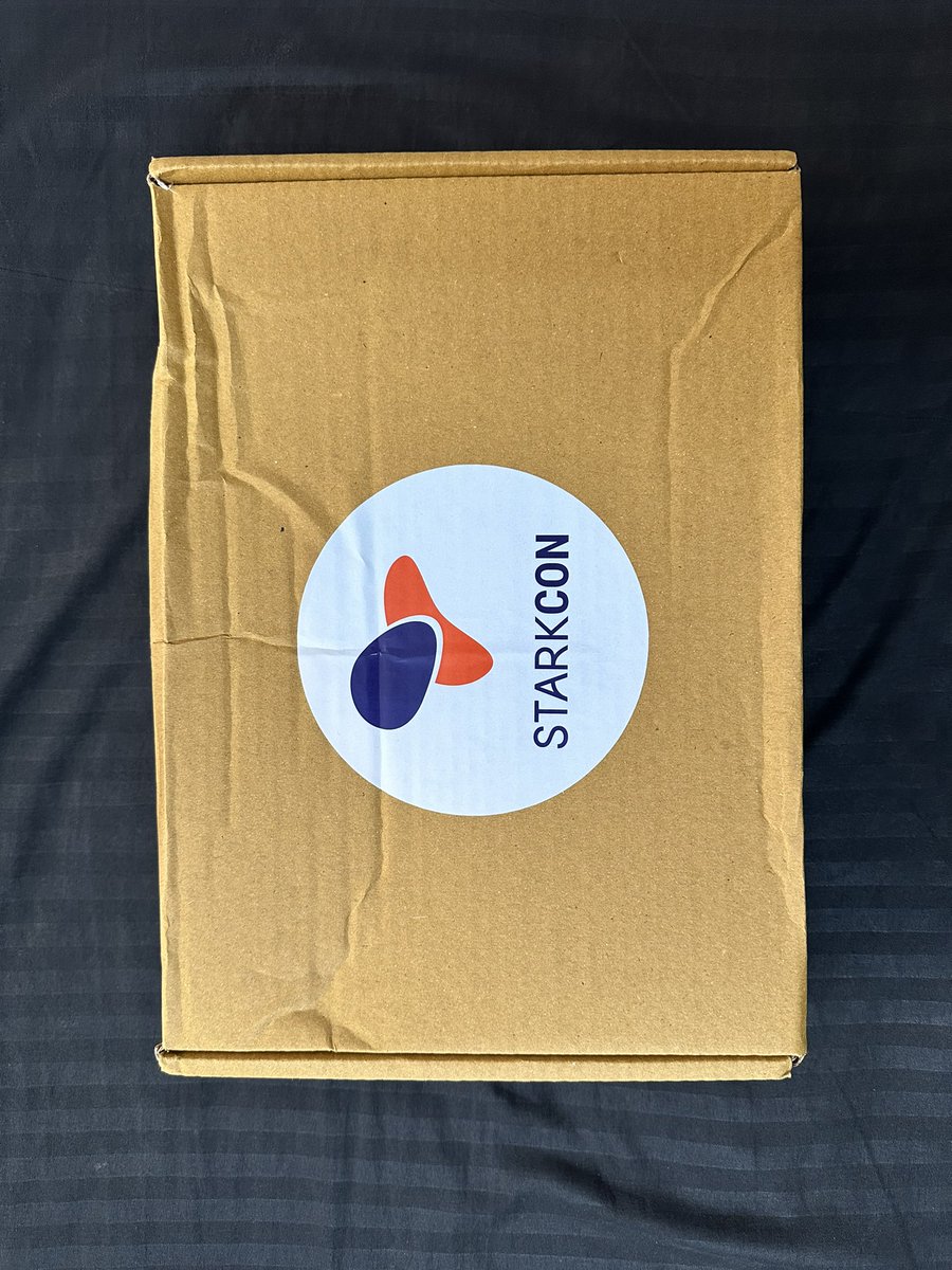 proofofsid's tweet photo. Got my swagbox and POAP for attending the #CairoBootcamp. Thanks team! @Starknet @stark_con @zkxprotocol

Needless to say, the bootcamp was a great learning experience, looking forward to more events like this! 

#Starkware #starknet #zkx #cairo #L2 #web3 #blockchain #crypto https://t.co/fPyGzWeHER