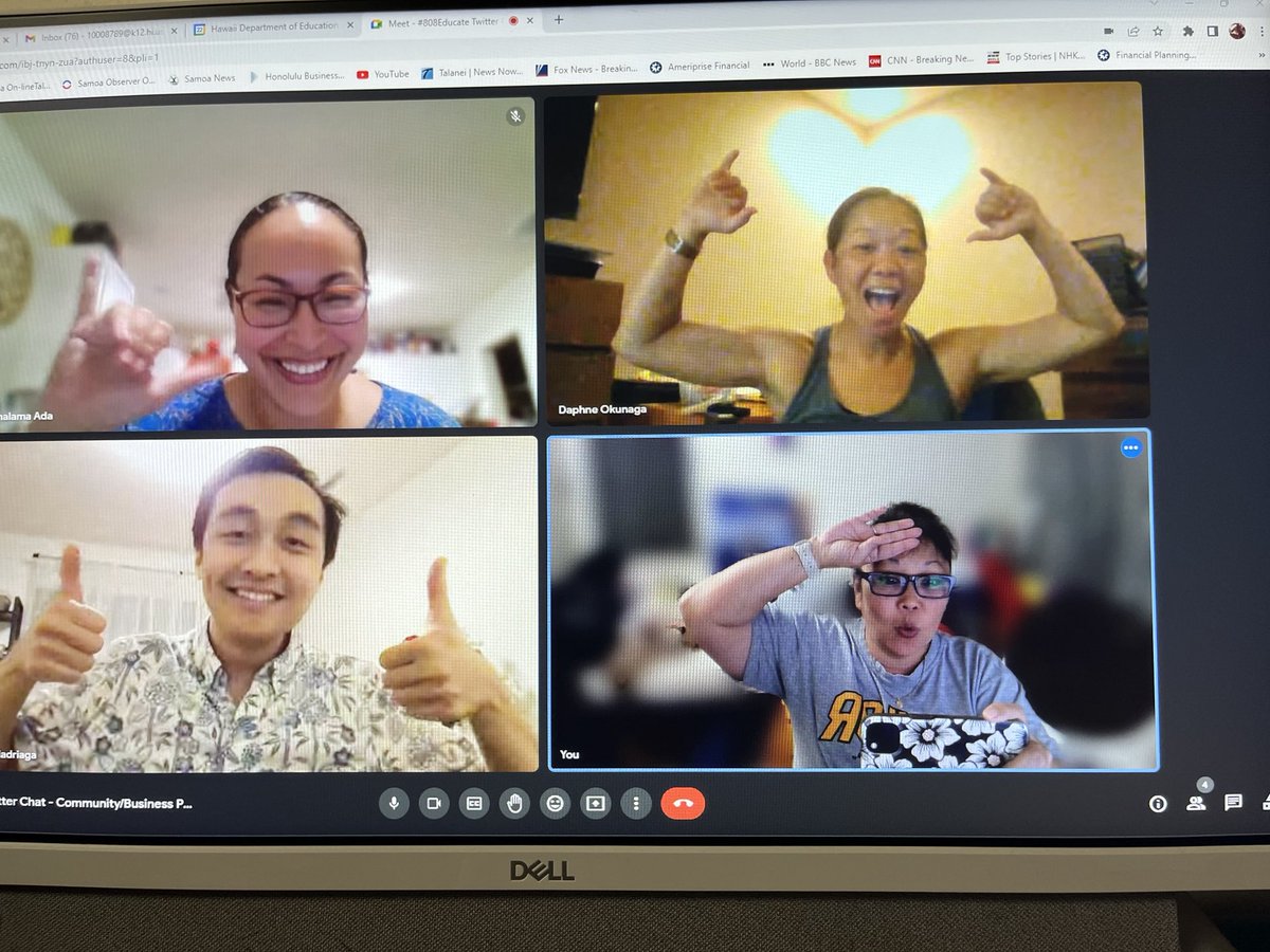 Survived our very first #808educate Twitter Chat!  Chee hoo 🤙🏻 ⁦@MalamaAda⁩ ⁦@kylelika10⁩ ⁦@DaphneOkunaga⁩