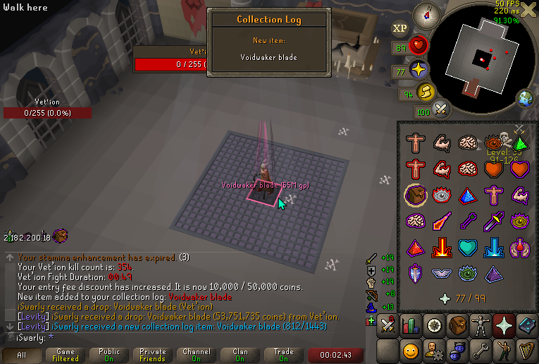 oSwarlyo's tweet photo. Voidwaker complete, time to destroy noob pkers https://t.co/BfineIyhoi