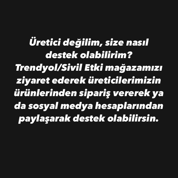 Depremzede Üretici Dayanışma Seferberliğimiz Başlıyor! Detaylar burada; instagram.com/p/Co_uLyhIQ-A/…