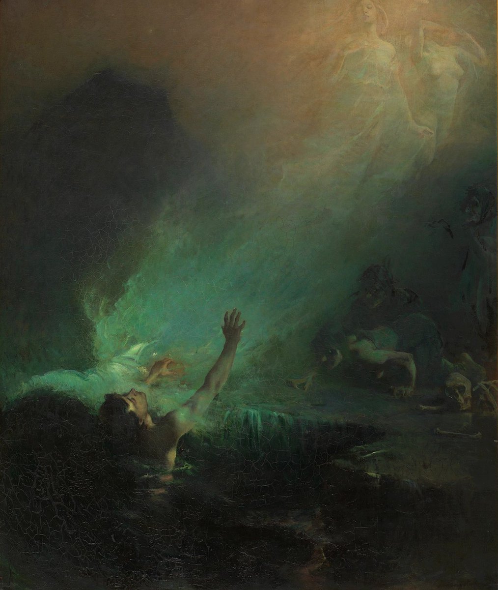 priscilla page on Twitter "John Longstaff's The Sirens, oil on canvas