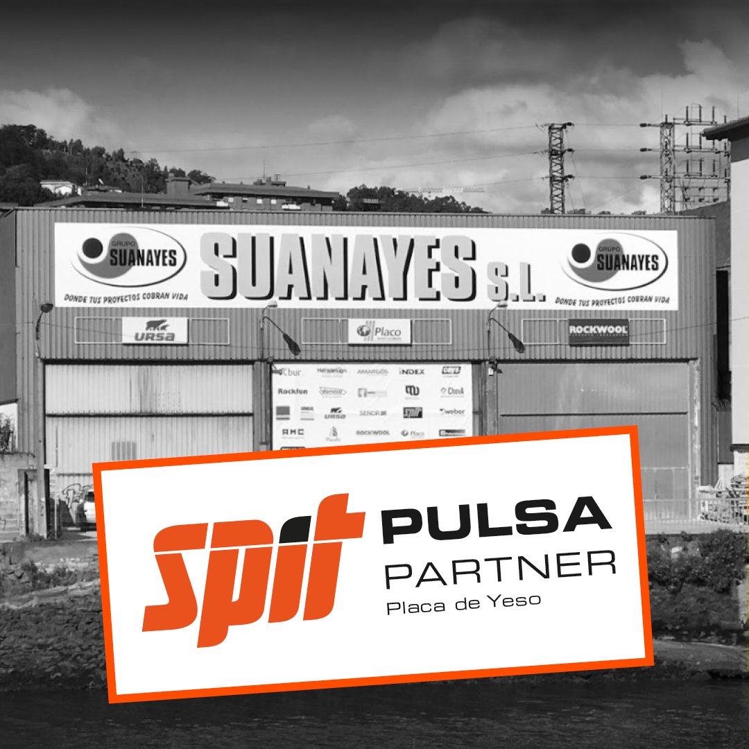 SPIT_es's tweet photo. 👍PULSA PARTNER Placa de Yeso.
Hoy presentamos a 👉 @GrupoSuanayes Bilbao-Bizkaia, distribuidor en el que podrás encontrar una cantidad mínima de todos los consumibles, accesorios y últimas novedades de clavado a gas PULSA para plaquista.

https://t.co/bjfoepGIuV

#Pulsapartner https://t.co/9EI8GcQz5c