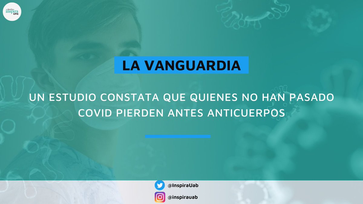 👉Las personas que solo se han vacunado y no se han contagiado de covid pierden con más rapidez los anticuerpos que las que se infectaron estando también vacunadas.
👉Estudio desarrollado por la Universidad de Castilla-La Mancha (UCLM) y del Hospital Universitario de Albacete
🧵