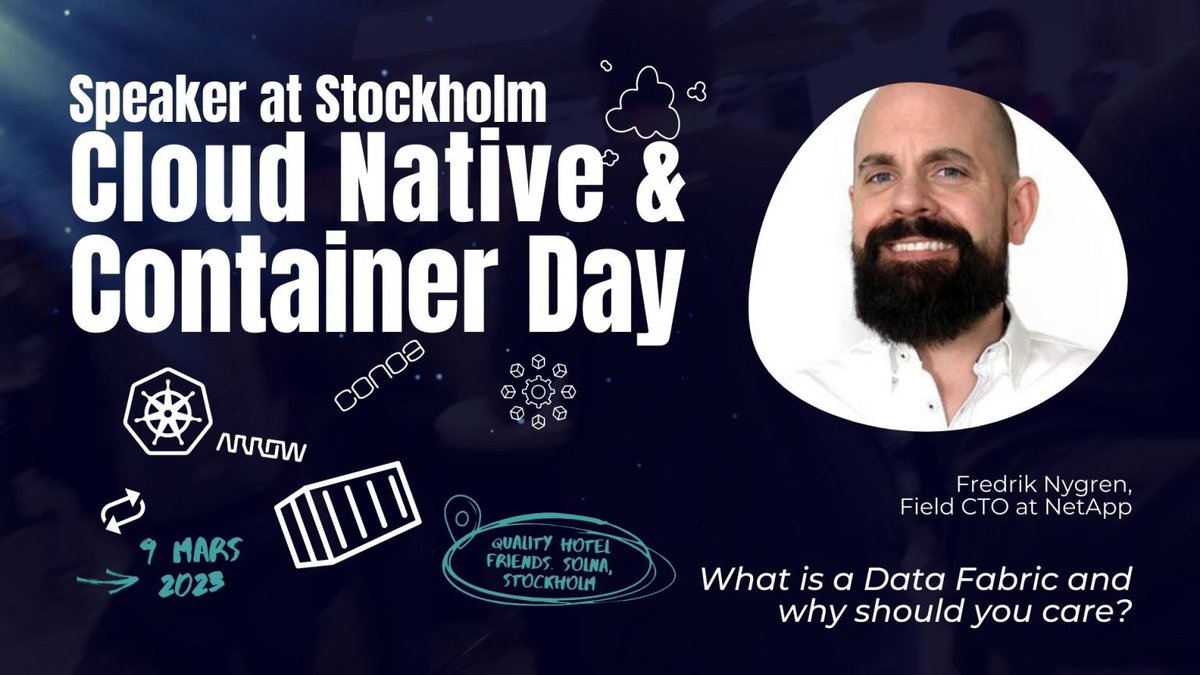 ConoaAB's tweet photo. Endast två veckor kvar Stockholm Cloud Native &amp; Container Day 9 mars. Säkra din plats!

https://t.co/IM3eMSkUBR https://t.co/XgTrUi9SGG
