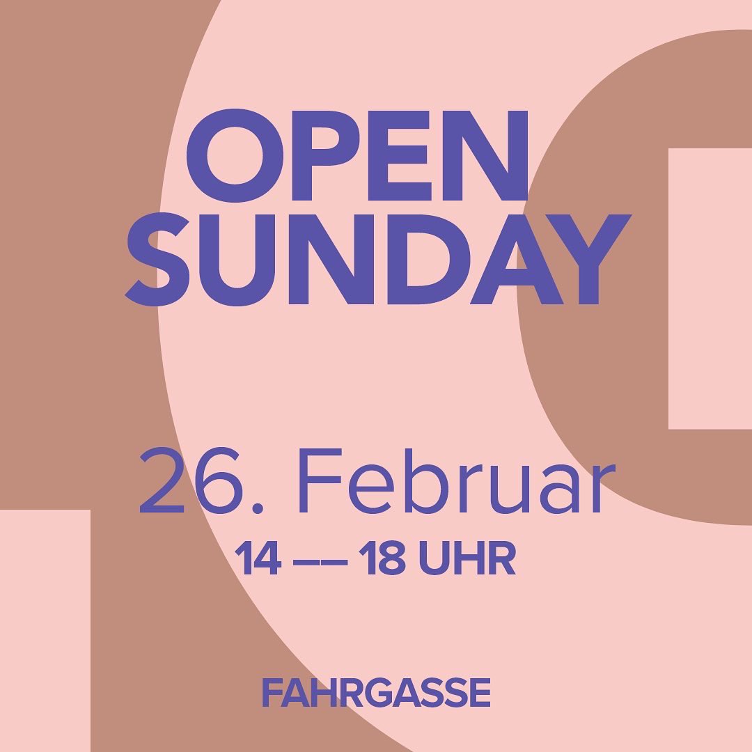 OPEN SUNDAY der Galerien Frankfurt Mitte / Fahrgasse
26. Februar 2023 / 14-18 Uhr

#opensunday #galerienfrankfurtmitte #fahrgasse #gallerytour #galerienfrankfurt

@galerien_ffm