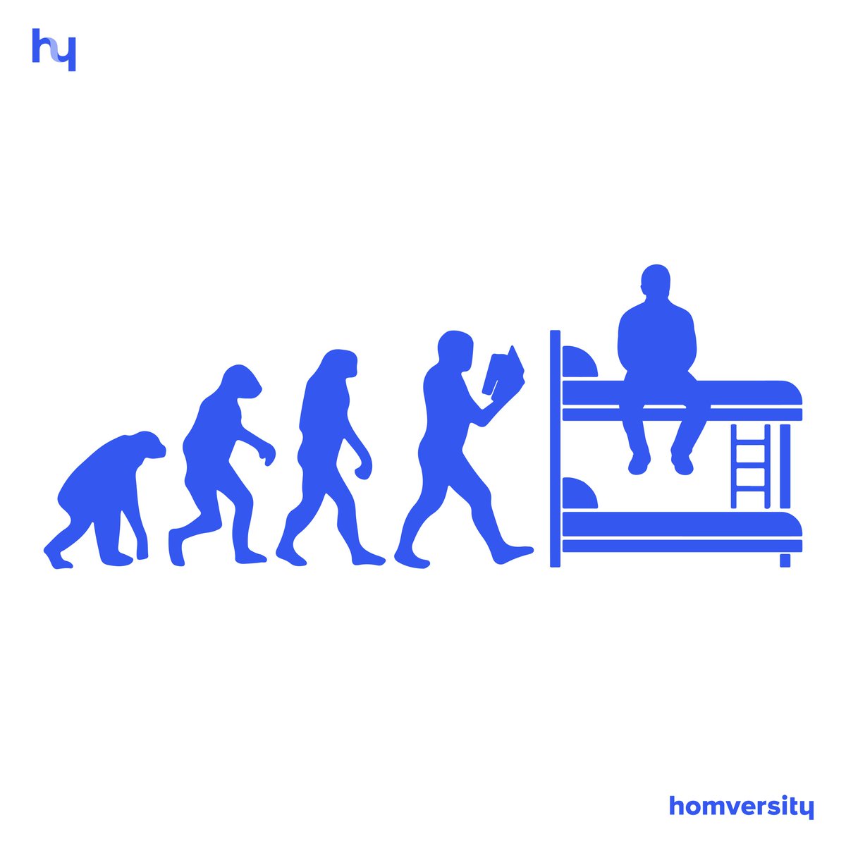 homversity's tweet photo. Evolution of Humans 👤
#Homversity #hostel #bunkerbeds https://t.co/ygLk7bASnU