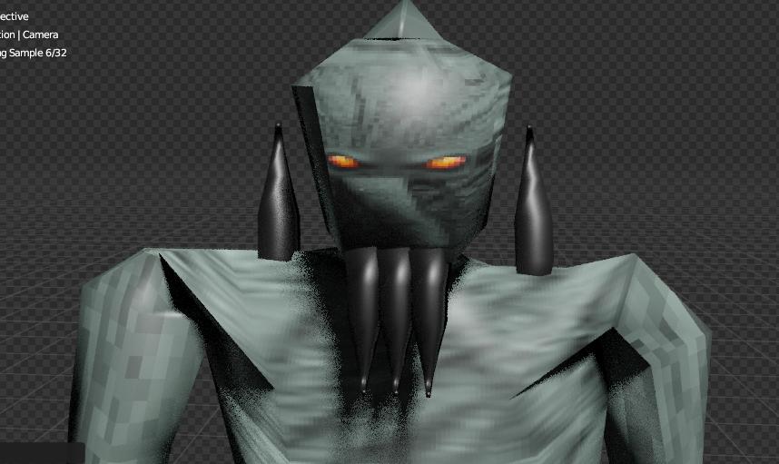 LscaEduardo's tweet photo. Working on a new enemie Model for E1M6 map for #2HellGame
#gamedev #indiegamedev #Blender3D #lowpoly https://t.co/zzDzKAe3h1