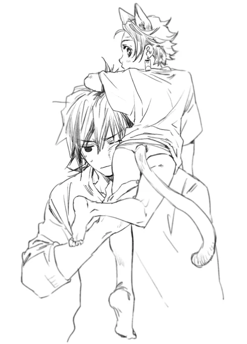 🐱じろほかにも描いてたよね?…で探したらあった😳 