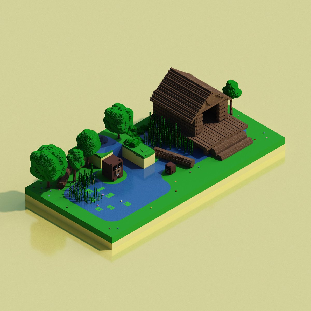 ZoolandBlock's tweet photo. Beaver "Concept art"
#voxel https://t.co/lsZKLzMfX8