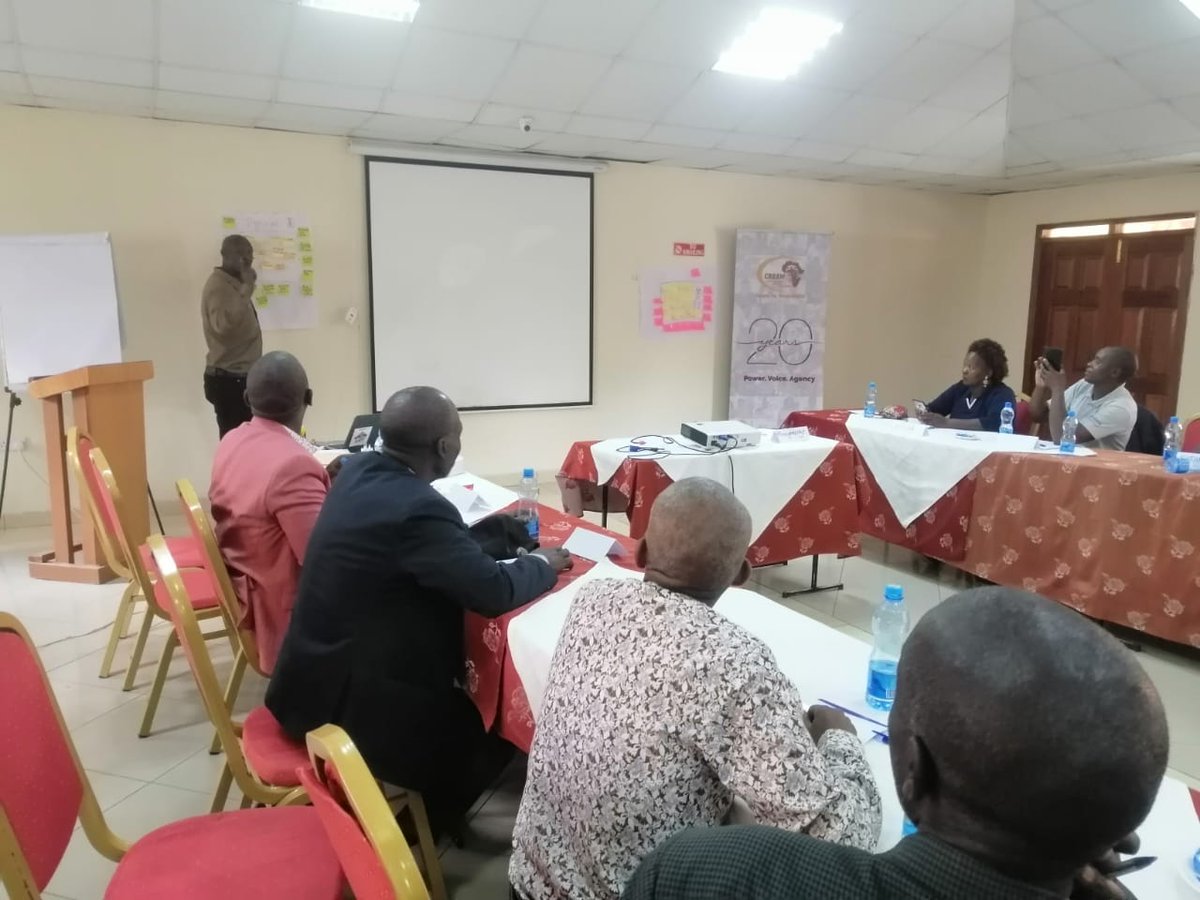 CREAWKenya's tweet photo. CREAW conducted training for gender champions through Social Analysis Action (SAA), a community-led social change process to transform gender norms that promote teen pregnancies and child marriages in Nakuru County. 
#GenderEquality #EndTeenPregnancies https://t.co/sd9Wqnc2W1