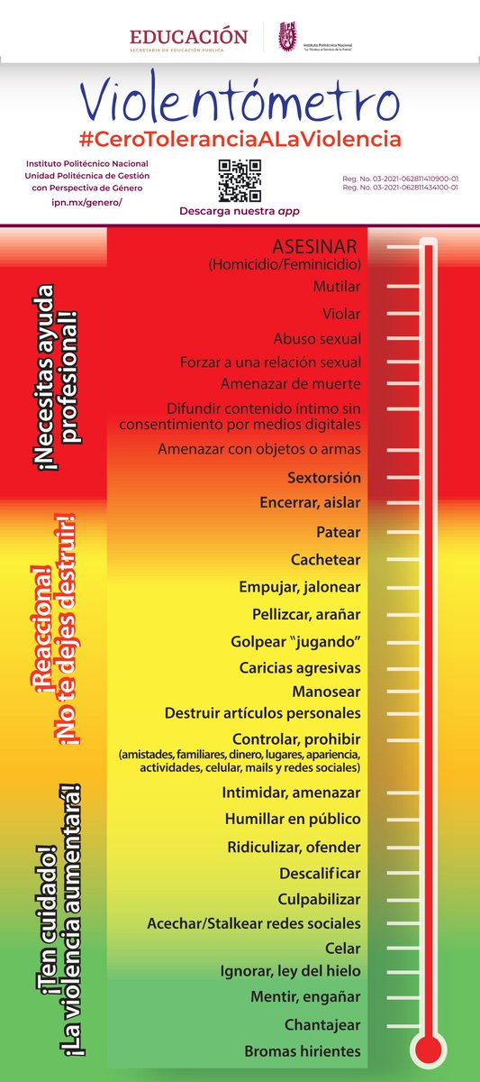 🗣️No permitas la violencia en ninguna de sus formas. Tu Embajada está para apoyarte y respaldarte. Conoce sus diferentes niveles y evítala.

#ConoceyEjerceTusDerechos #CeroToleranciaALaViolencia #ProtecciónConsular