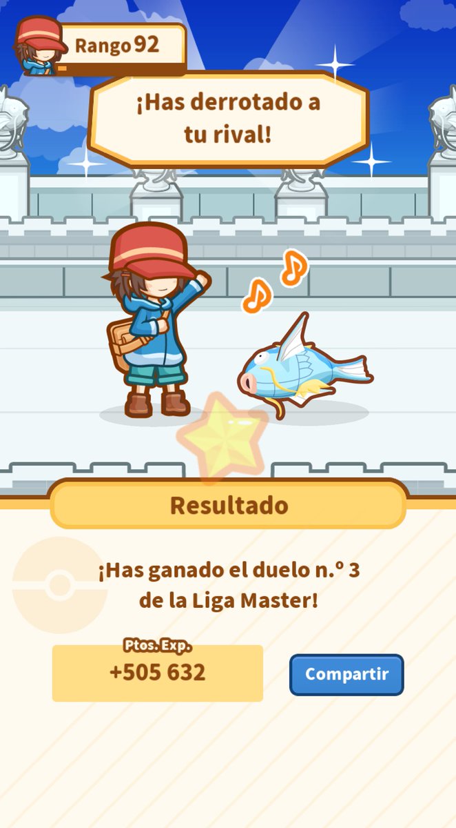 erickeddy21's tweet photo. ¡Lo logré!
¡Magikarp ha saltado 205,69 m para alzarse con la victoria! #Magikarp https://t.co/fwqbLXp9wq https://t.co/WqzlgMGtXH