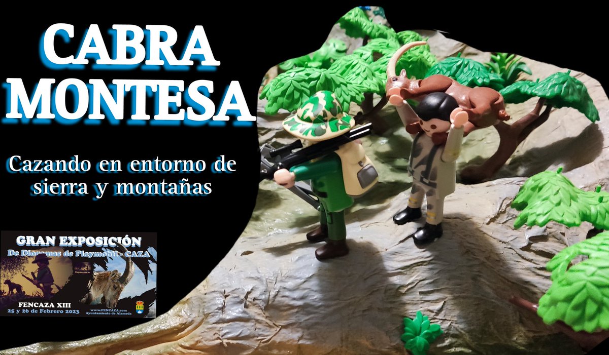 LOS DIORAMAS QUE PRESENTO ESTE FIN DE SEMANA EN <a href="/FENCAZA/">FENCAZA</a> 

No te los puedes perder!

Una forma diferente de acercar la caza a todo el mundo que a buen seguro disfrutarás!
