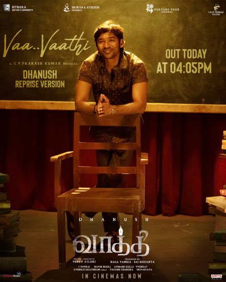 NishithaD_blood's tweet photo. Nandri❤️❤️ #VaaVaathi #DVersion #Dhanush #D @dhanushkraja https://t.co/i5SY3UOQYG
