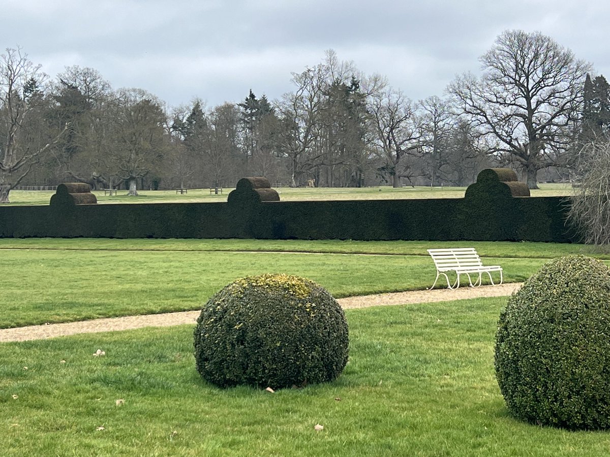 Hedge cutting by true artists. #Godintonhouse