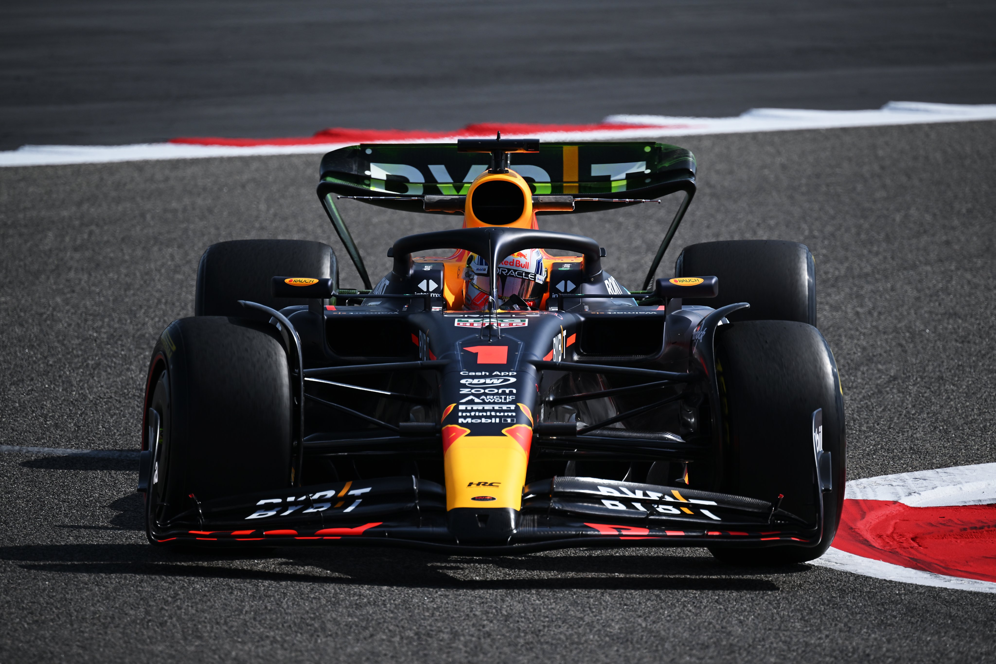 Max Verstappen dominates day one of pre-season testing