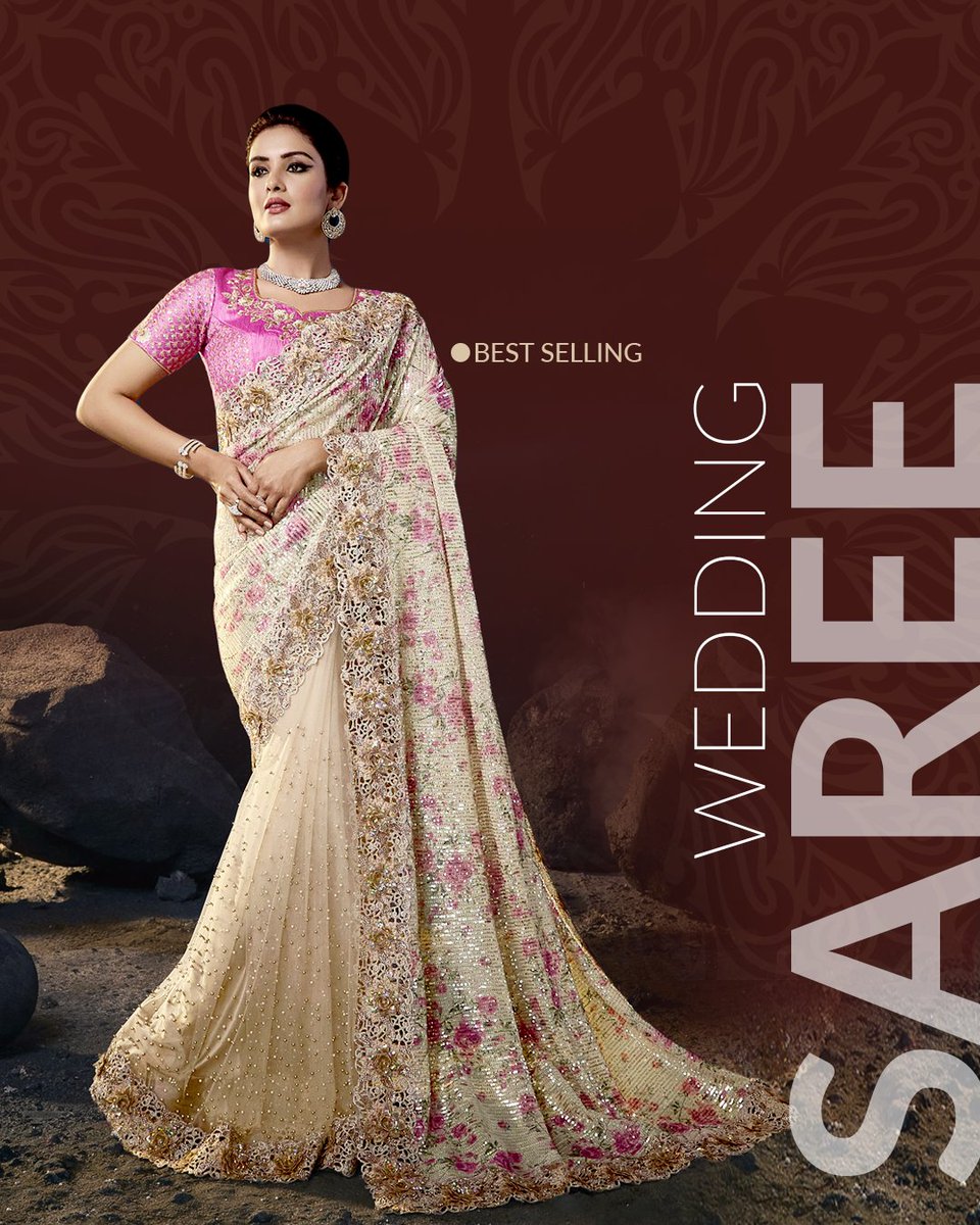 SareesIndia's tweet photo. Add some Sparkle & Glam to your big day with this Breathtakingly Beautiful Bridal Saree!
Product code: 1823983
Free Worldwide Shipping
#sareeofinstagram #sareeloversofinstagram #bridalsaree #bridalfashion #bridalsareesindia #bridalinspo #bridaloutfit #bridaldesigns https://t.co/aWYPr7TIlS