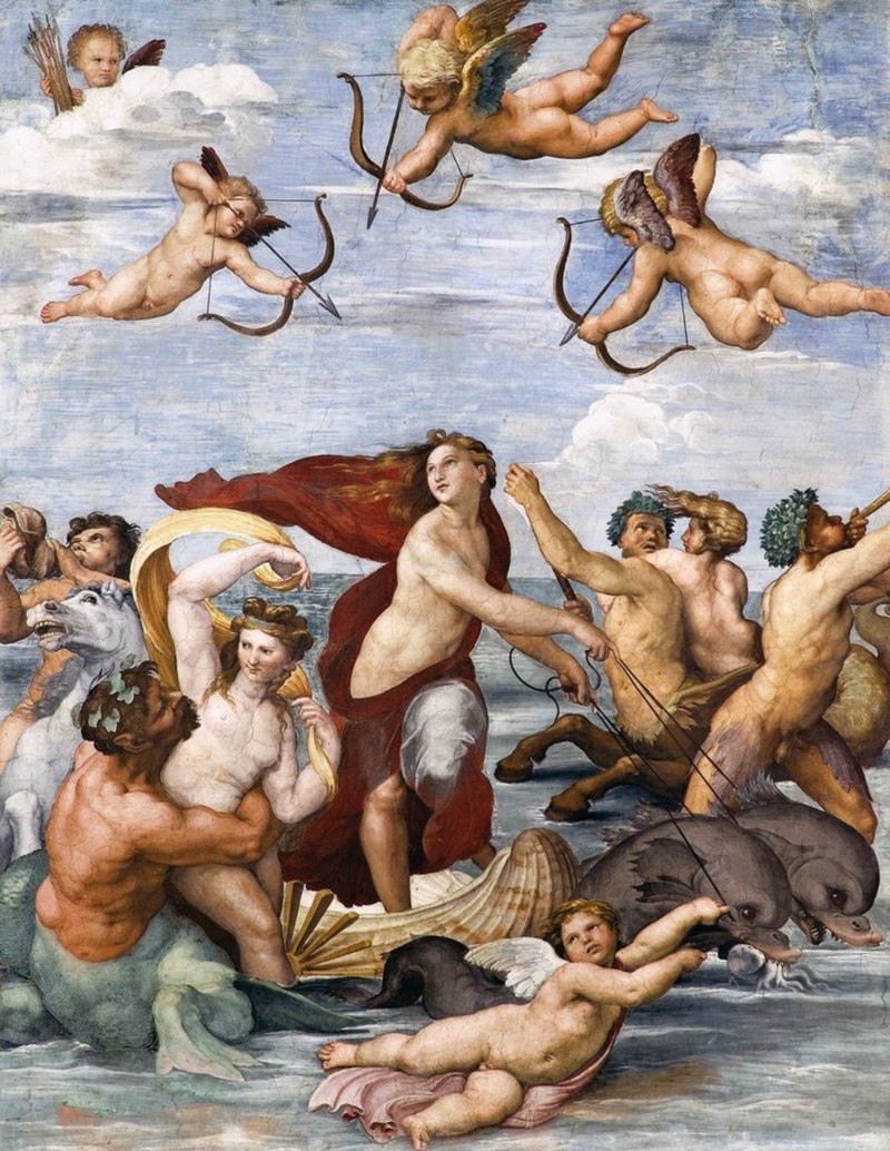 We can see what the Pre-Raphaelites meant when we look at Raphael's painting of a scene from classic