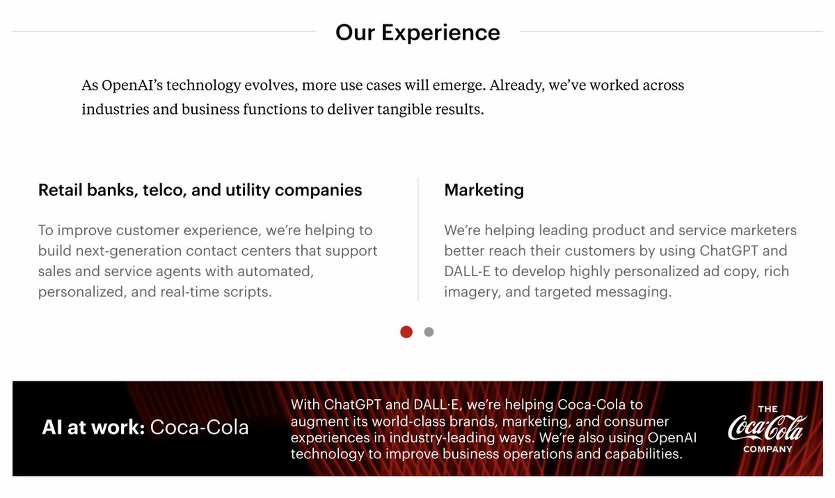 le_science4all's tweet photo. Ça y est, c'est officiel.

@OpenAI va éduquer #ChatGPT et #DallE pour aider @CocaCola à engraisser des milliards d'humains.

C'est la continuité de notre ère, où les plus brillants cerveaux se réjouissent de leurs technologies pourtant destructrices.
https://t.co/NK6l3x1voL https://t.co/e76Xzy4UsI