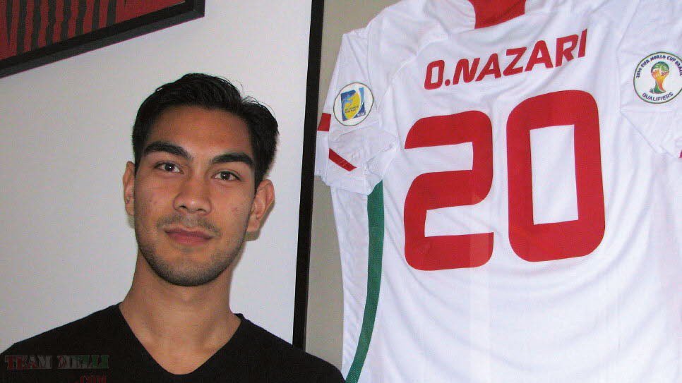 Welcome to Terengganu, Omid Nazari!