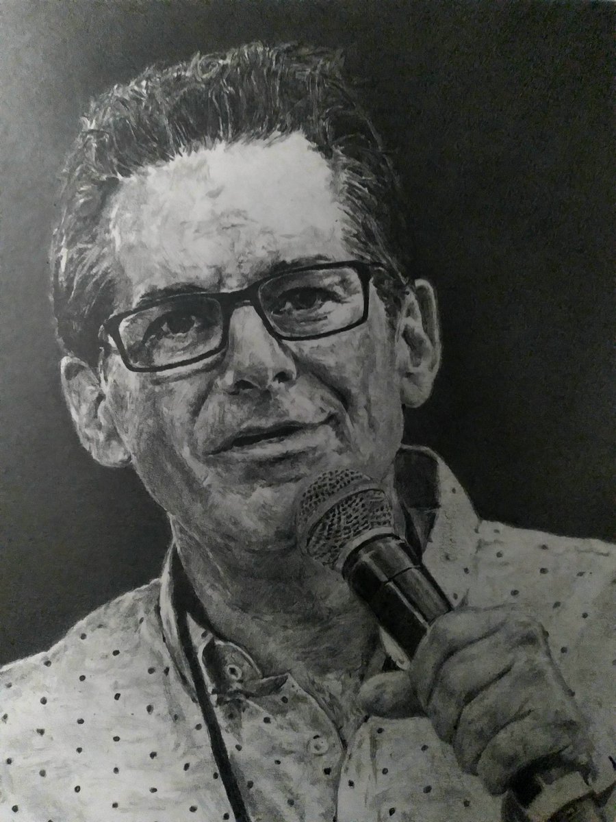 therevjoeblank's tweet photo. So here it is, my finished pencil portrait of the great @jimmy_dore. Spent a lot of time and invested a lot of love because I respect what the guy says. What do you guys think? (1/2) https://t.co/CyaZbNmReC