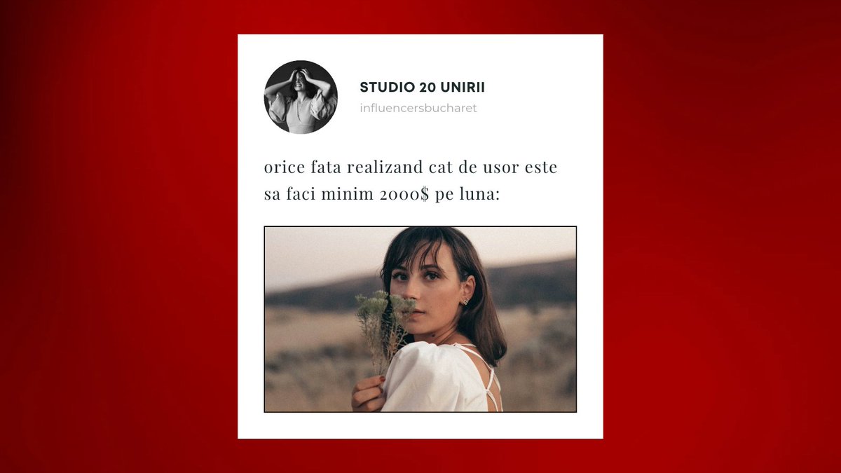Studio20Unirii's tweet photo. Esti la un pas distanta si totusi nu esti inca aici. Nu mai sta pe ganduri! Hai la interviu!✨
#bucharest #bucuresti #angajari #jobmodel https://t.co/30iDkRLBh9