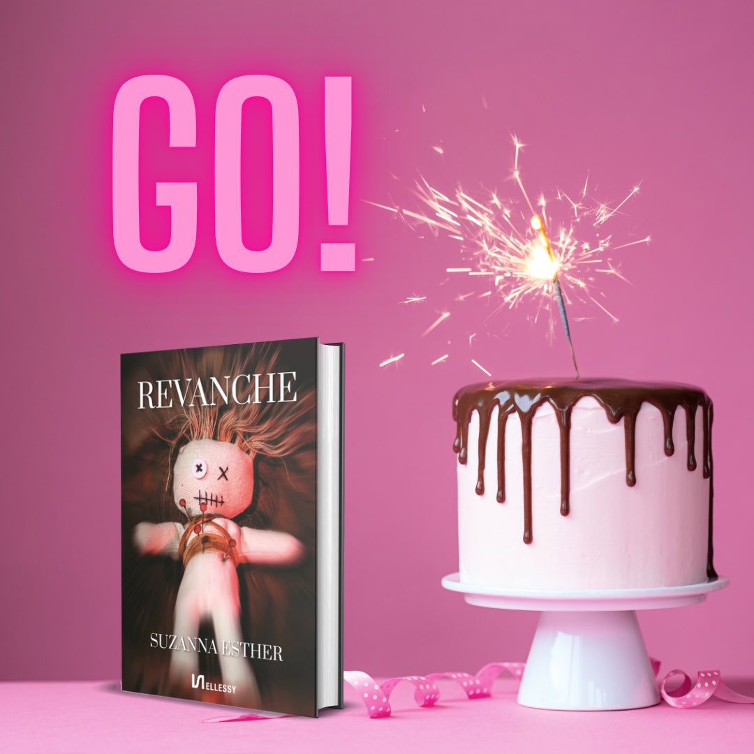 YES! Het is zover! 23-02-23! Bestel vandaag nog jouw exemplaar van Revanche bij een willekeurige boekhandel. Go! Go! Go! 🏃🏻‍♀️🏃🏻🚌🚃✈️🛶🚲🛴🛵🚜🚀💨📖🥳🤩🎉🎊🎈

#suzannaesternl #revanche #nieuwboek #uitgeverijellessy #ellessyuitgeverij #spannendepsychologischeroman