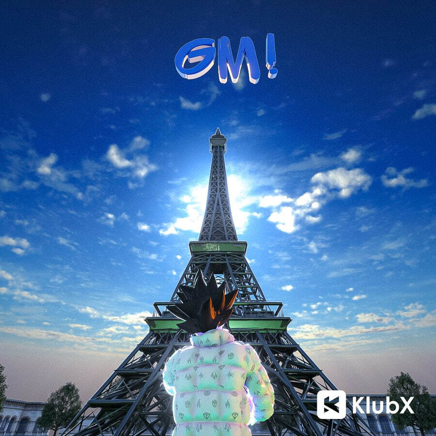 KlubX_'s tweet photo. Gm from @nft_paris 🪐 https://t.co/fdaxjkX18y
