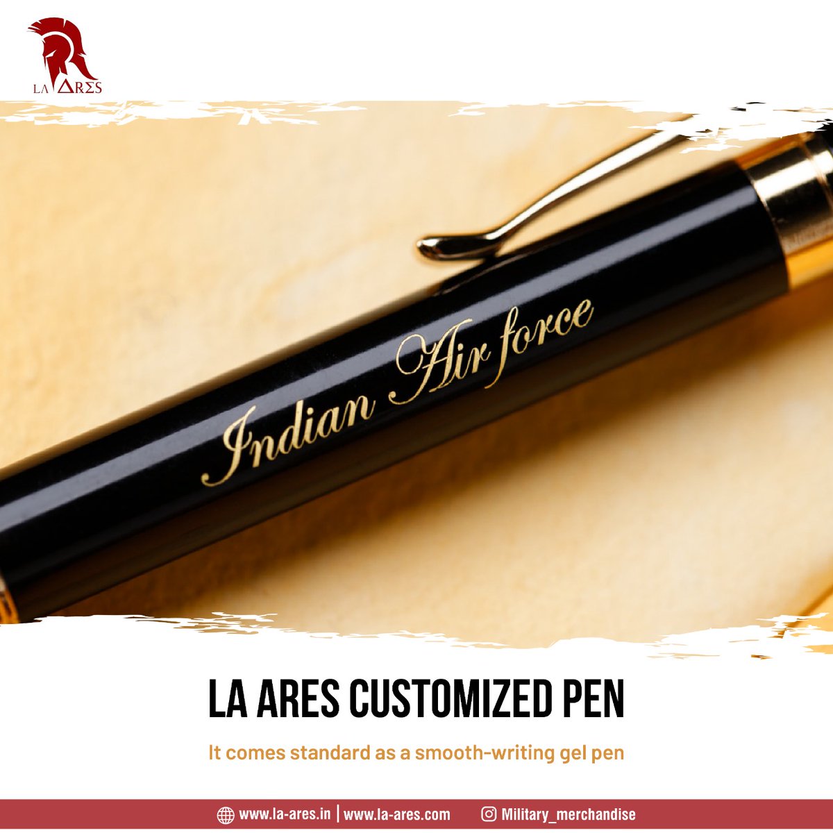 Laares1's tweet image. Are you looking for a gift for your loved one that they will cherish &amp;amp; value forever? Then pick customized pen from La Ares. They're are stylish &amp;amp; unique. You can be assured of the quality &amp;amp; perfection of the gift.
Visit la-ares.in
#laares #pen #customizedpen