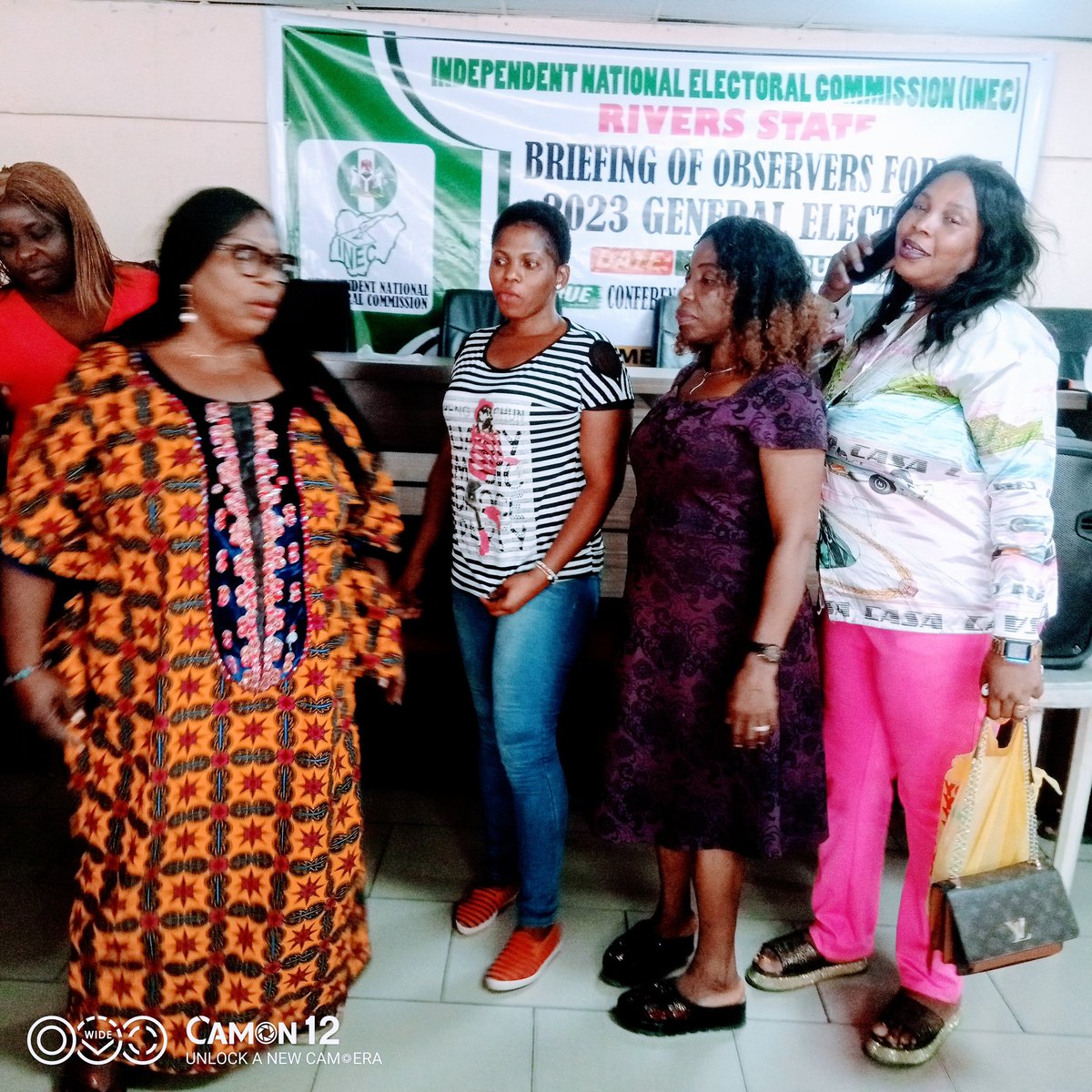 Briefing of observer's for the 2023 General Election by the EMP department (INEC). @AngelTochukwu1 @Jnwamson @ebikebridget