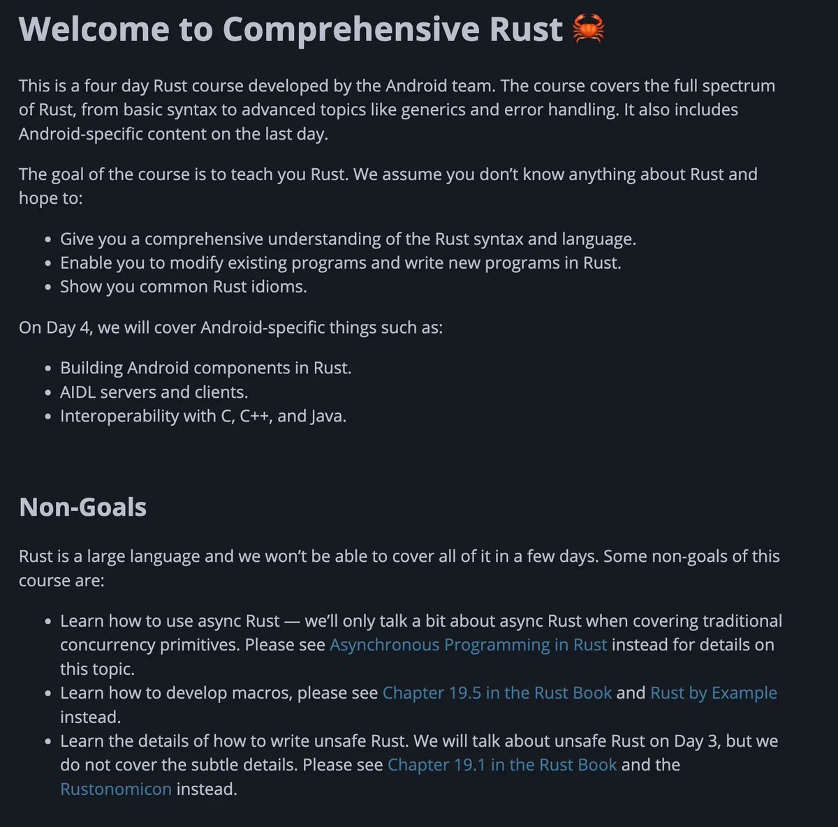 Jonathan espinosa on twitter rt 0xor0ne a four day course for rust