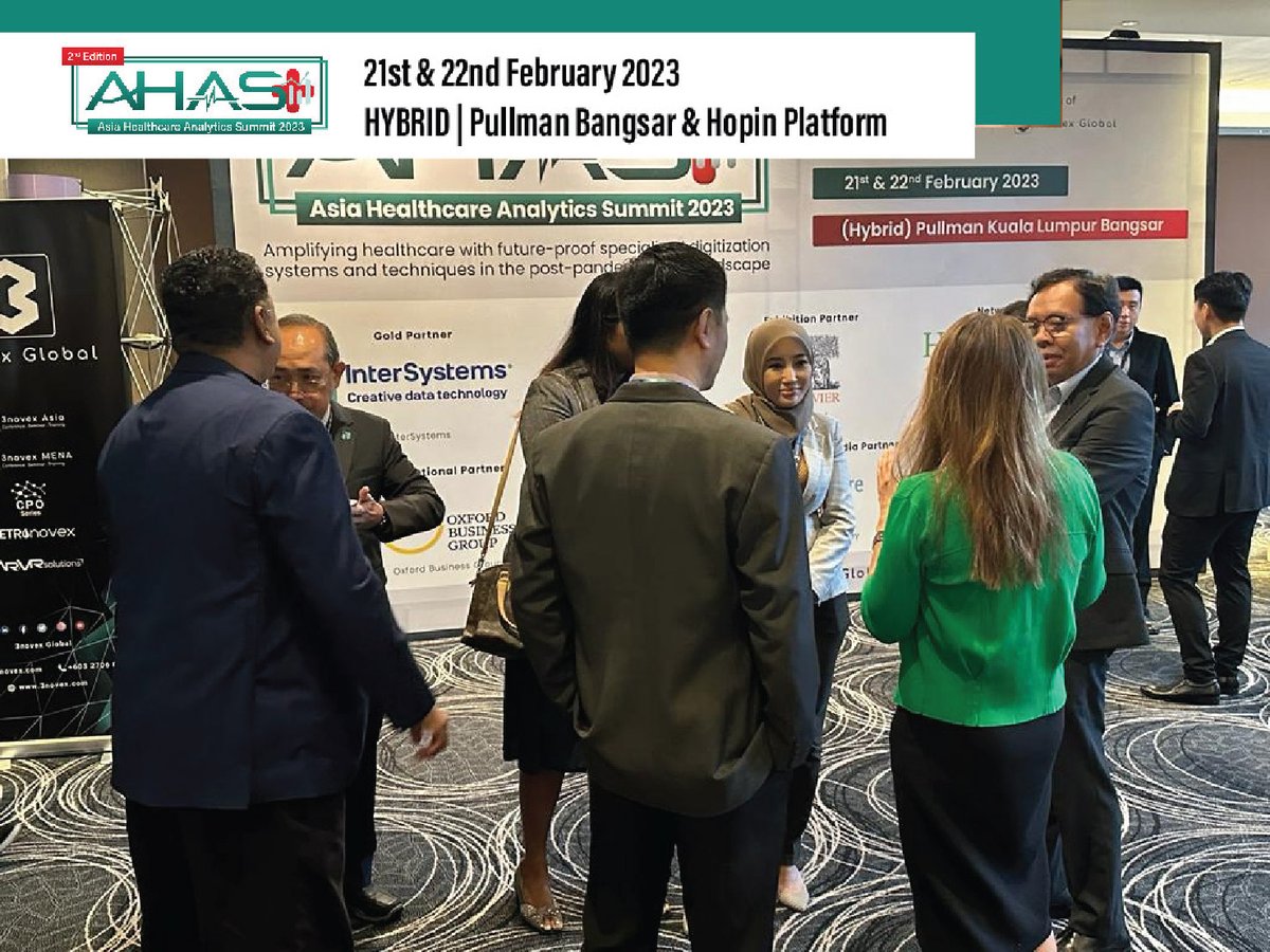 3novex's tweet image. It's a Wrap! Day 2 of Asia Healthcare Analytics Summit 2023 (AHAS) was even more interactive &amp;amp; outstanding! With so much of sharing in-depth insights &amp;amp; experiences from our speakers and partners, it was a full packed 2nd day. Here are some of the snaps for you!
#AHAS2023 #AHAS